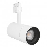 Трековый светильник TRACK Spot ZOOM DIM D85 25W 4000K 97R WT