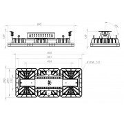 Светильник TL-PROM APS 285 5K LC D
