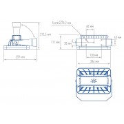 Светильник TL-PROM APS 25 5K D IE
