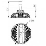 Светильник ATAMAN HB 2 170 750 D60 GL