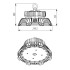 Светильник ATAMAN HB 2 RAD 200 750 D90 Светильник ATAMAN HB 2 RAD 200 750 D90