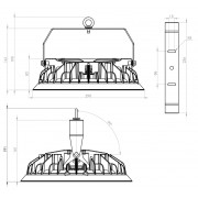 Светильник ATAMAN HB 80 750 OPL