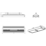 Светильник ЕСАУЛ ДСП К4 100 740 Д