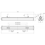Светильник TL-PROM LINE 33 750 DIM PRS