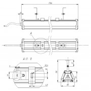 Светильник TL-PROM LINE LC 100 750 D120