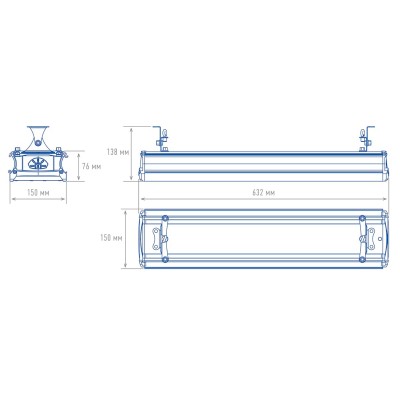 Светильник TL-PROM SM 135 5K D Светильник TL-PROM SM 135 5K D