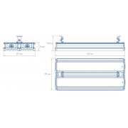 Светильник TL-PROM SM 255 5K DIM К30