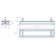 Светильник TL-PROM SM 115 5K К50