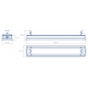 Светильник TL-PROM SM 170 5K DIM К50