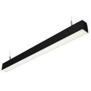 Светильник КРИСТАЛЛ 30W-3000Lm 4000-4500К Прозрачный IP44 чёрный