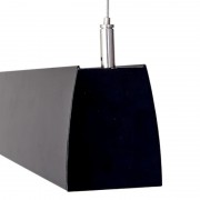 Светильник КРИСТАЛЛ 56W-6150Lm 4000-4500К Опал IP44 чёрный