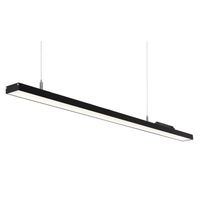 Светильник Слимлайн линейный 40W-2800Lm 4000-4500К Микропризма IP40 черный Светильник Слимлайн линейный 40W-2800Lm 4000-4500К Микропризма IP40 черный